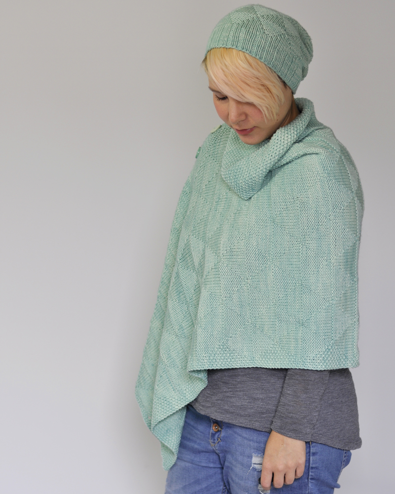 Triangle Texture Poncho