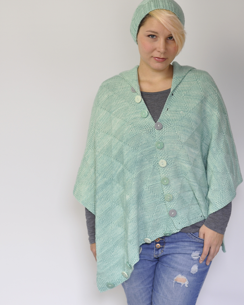 Triangle Texture Poncho