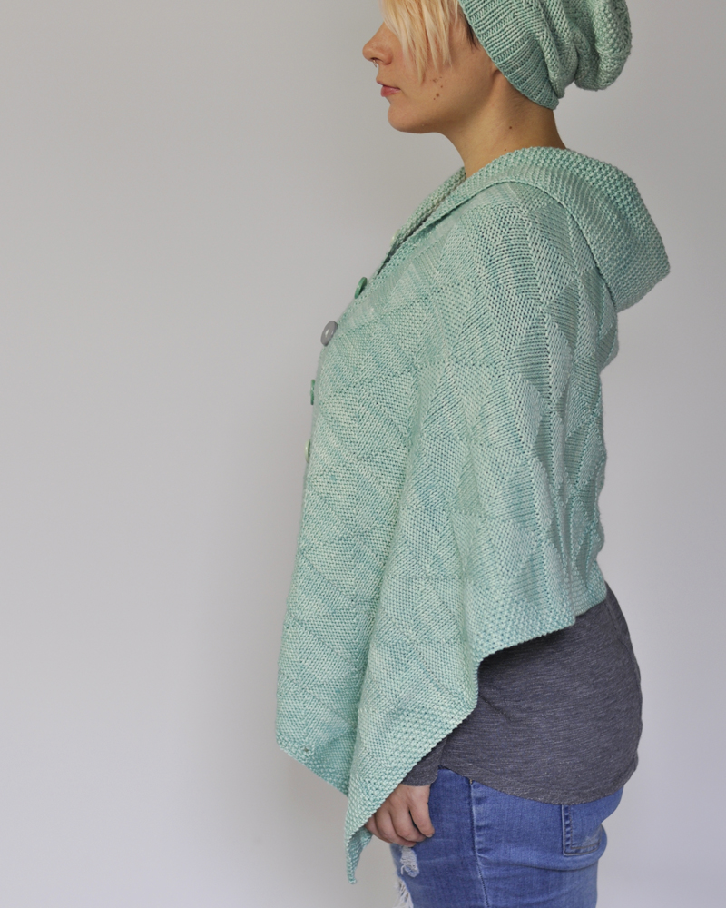 Triangle Texture Poncho