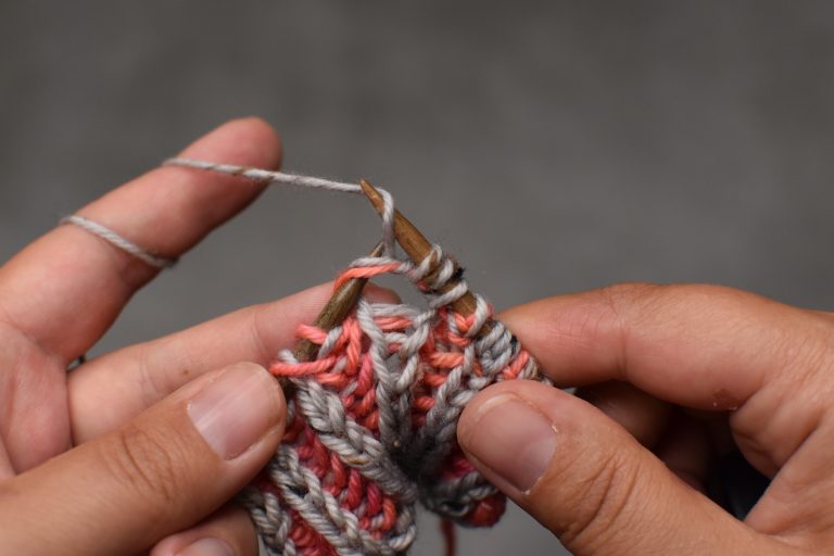 Step 4: Yarn-over again.