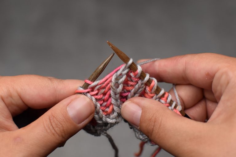 Brioche knit completed.